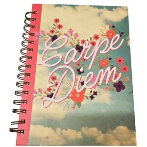 Markings by C.R. Gibson JOURNAL DIARY NOTES ~190 ruled pages CARPE DIEM 8"X5.75"